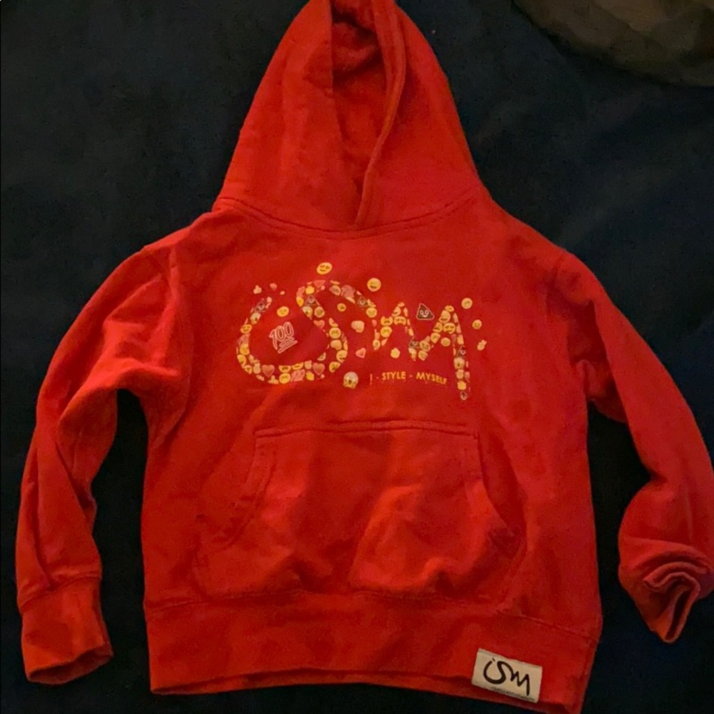 I style Myself Hoodie w/ emojis